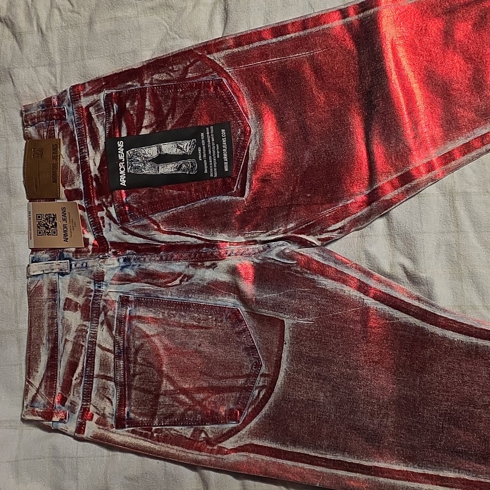 Armor Foil Wash Jeans - Picture 4 of 10